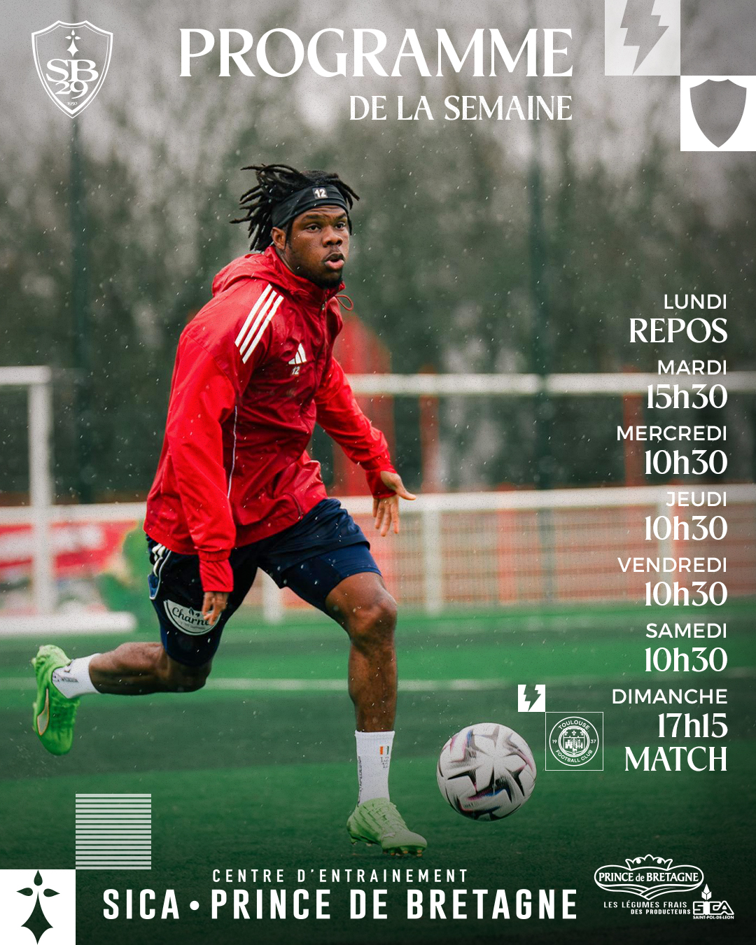 Le programme de la semaine