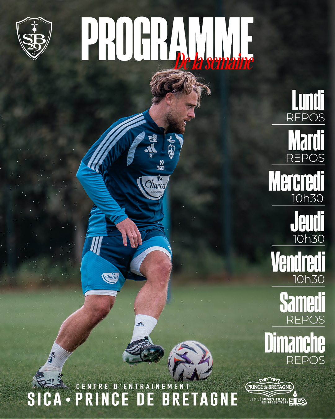Le programme de la semaine